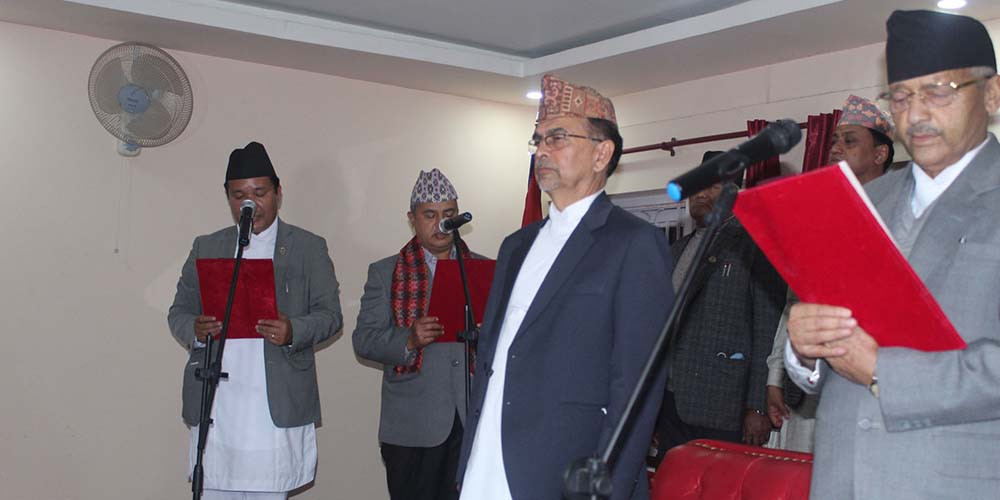 वाग्मती मन्त्रिपरिषद्मा दुई मन्त्री नियुक्त